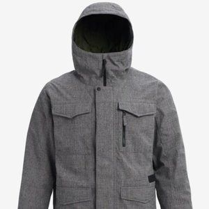Burton Covert Jacket Size M in Dark Grey (Bog Heather)